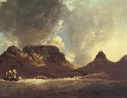 unknow artist A View of the Cape of Good Hope,taken on the spot,from on board the Resolution,capt,coode,November 1772 oil painting picture wholesale